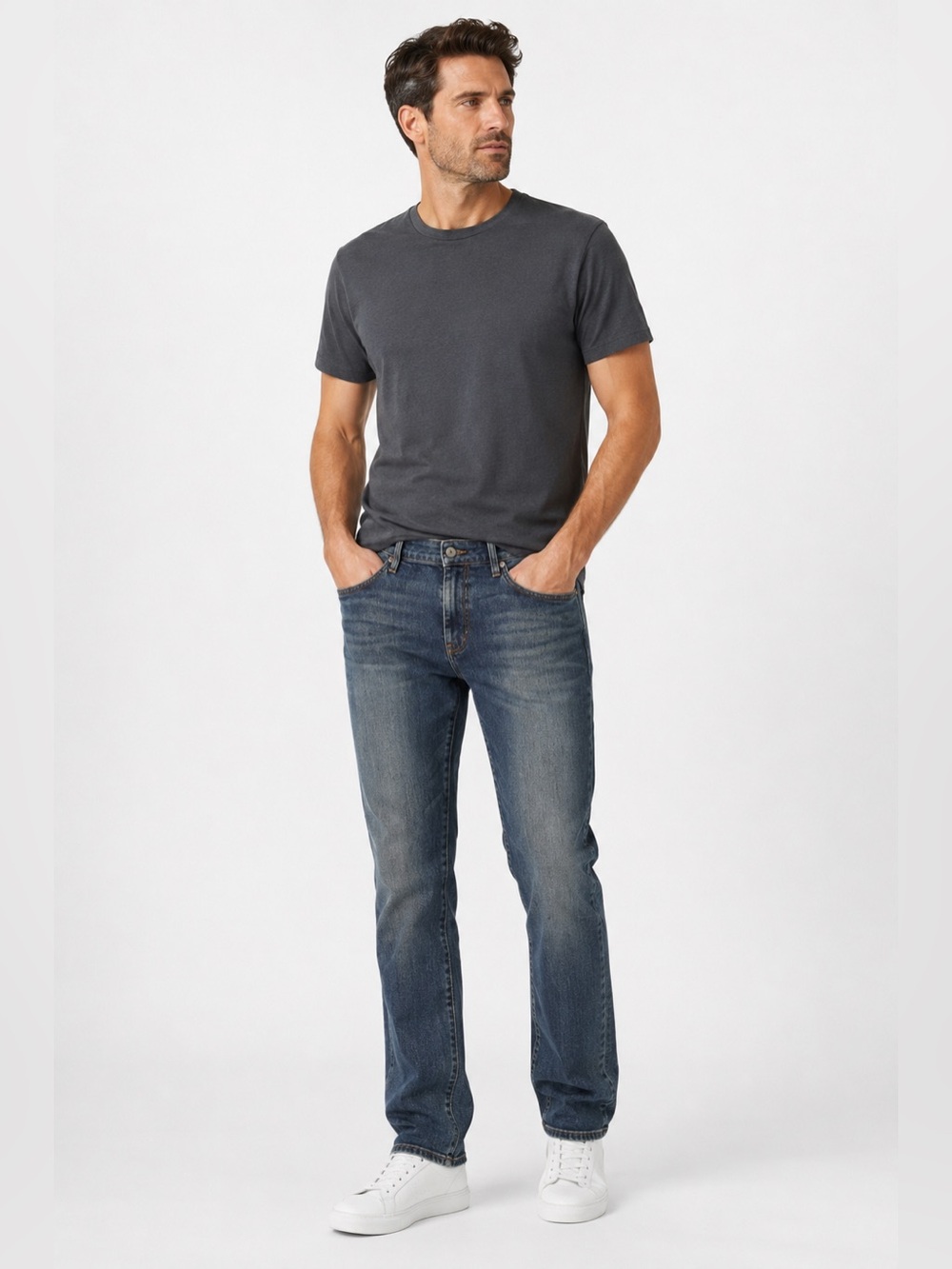 Joe's The Brixton Straight Classic Narrow Blue Denim Jeans Size 38